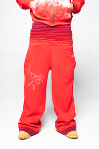 RED TRIPLE SWEATS
