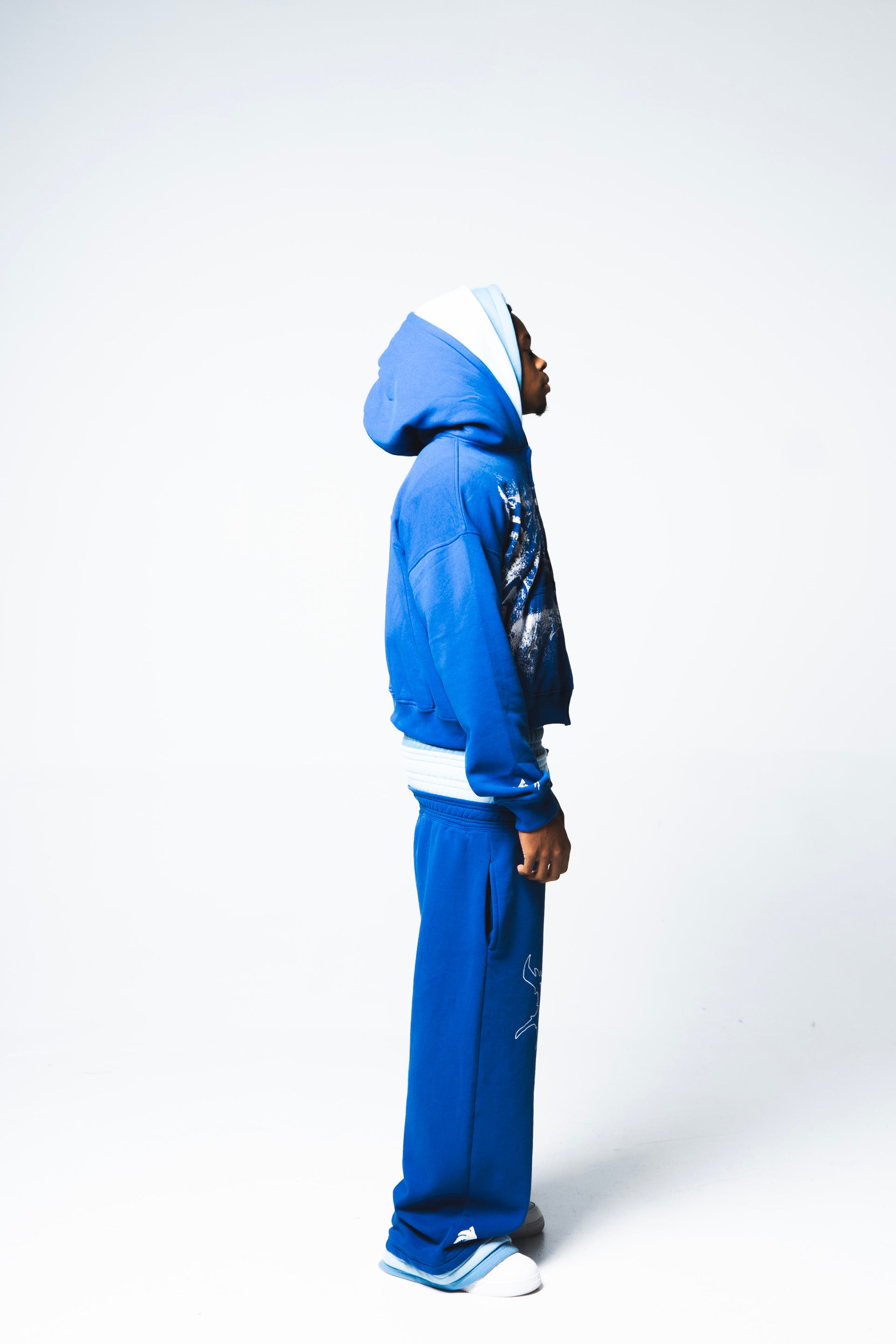 BLUE "TRIPLE" SWEATSUIT