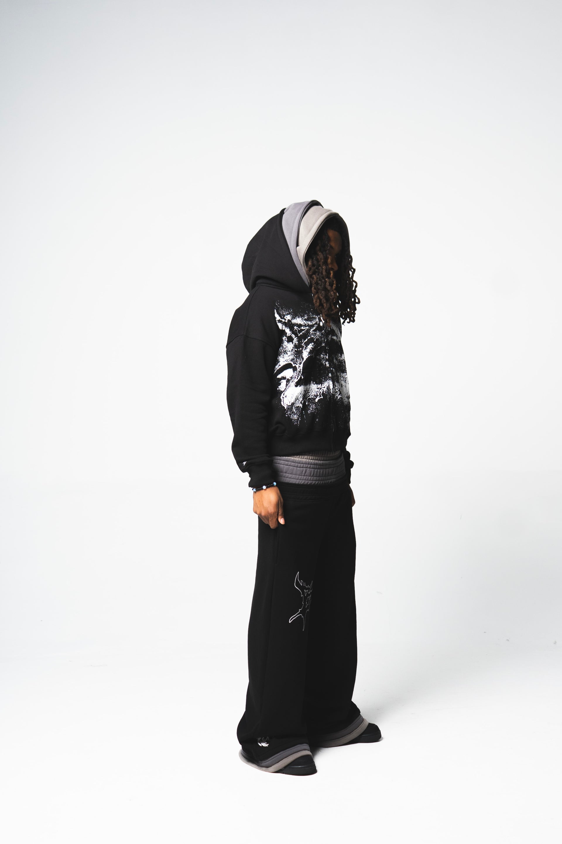 BLACK "TRIPLE" SWEATSUIT